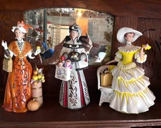 Victorian Porcelain Ladies