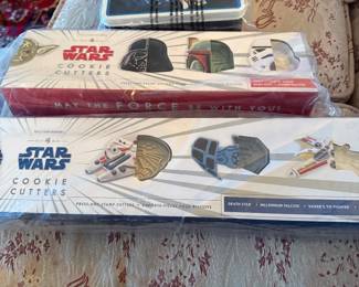 2008 Star Wars lunchbox and cookie cutters…never opened