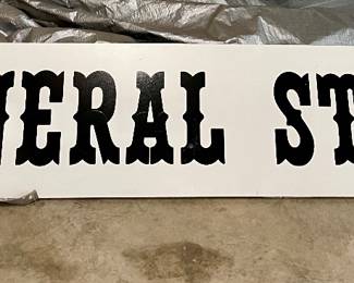 Large General Store Sign