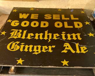 2-Sided Blenheim Ginger Ale Sandwich Board Sign