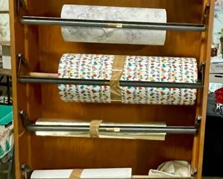 7-Roll Gift Wrap Station