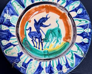 Pablo Picasso "Corrida aux personnages" 