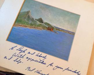 Signed by Ted Kennedy