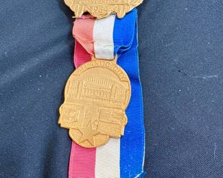 1964 Democratic convention "honored guest" ribbon badge