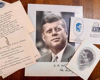 John F Kennedy Memorabilia