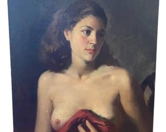 Oil Painting Garcia Morales