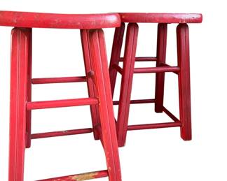 Stools, Painted Stools