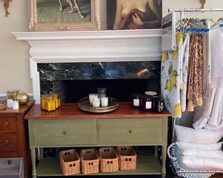 Garcia Morales Oil Painting, Sideboard, Luxury Linens, Runners