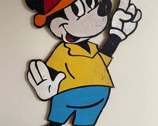 Micky Mouse Sign, Artwork
