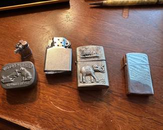 Vintage lighters 