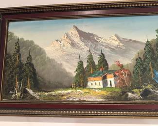 Original oil on canvas 