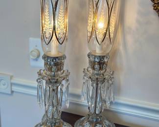 Mantle luster's marked  bohemian 