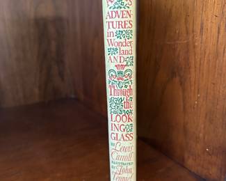 Vintage Alice in Wonderland book