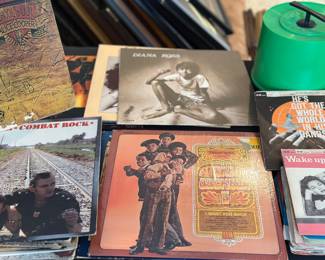 Many Albums and 45's 