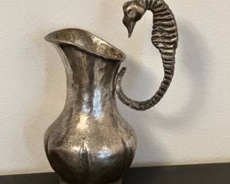 Seahorse handle Los  Castillo small pitcher 