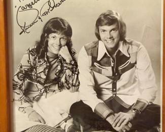 Real - Signed Photographs from Karen and Richard Carpenter 