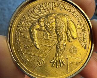 1973 Marvel Spider-Man 1st Official Story Bronze Coin