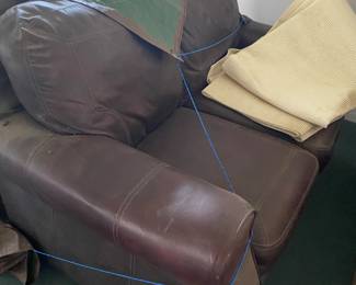 Leather sofa