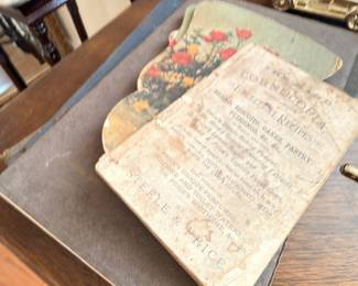 Antique 1800s Steele & Price Cornucopia cookbook, vintage recipe book