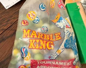 Marble King Tournament Assortment vintage marbles in original bag