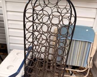 large wine rack