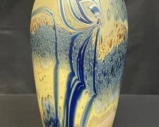 Vintage art glass vase