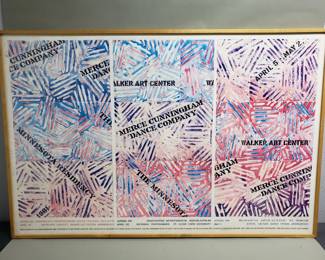 Jasper Johns "Merce Cunningham Dance Company"