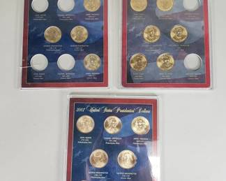 2007 and 2009 United States Presidential Dollars