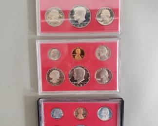 1980-1982 United States proof sets