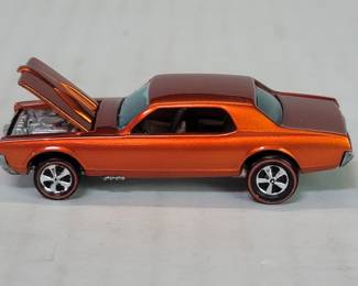  Vintage orange 1968 hot Wheels Redline custom