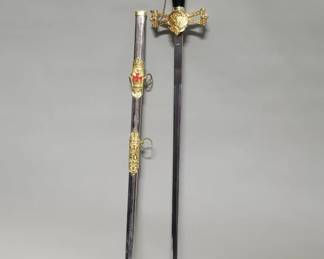 209 - Knights of St. John decorative ceremonial sword