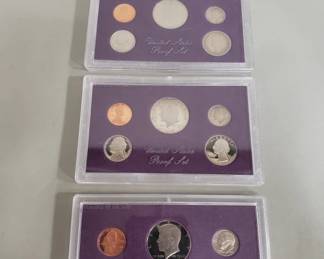 1984-1986 United States proof sets