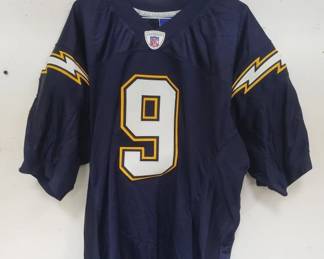 Vintage Reebok signed Drew Brees San Diego Chargers jersey