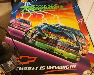 Vintage NASCAR Poster