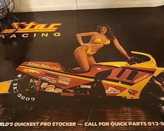Vintage NASCAR Poster
