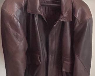 C Leather Jacket