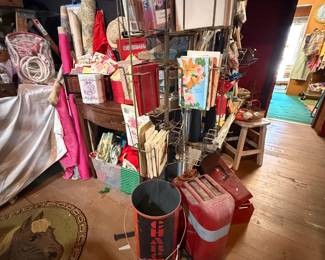 Vintage Toys and spill over from tools