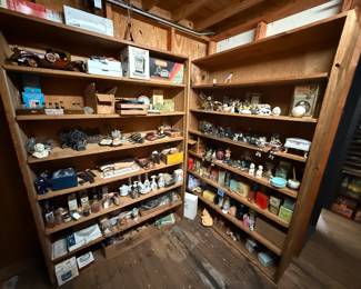 Cast Iron toys, Shavers, Avon & More