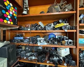 Yashika, Nikon, Polaroid, and more