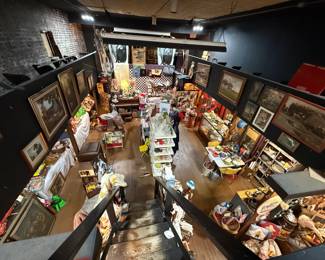 no access to the upstairs, we will be happy to bring down any painting, picture, or cutout.