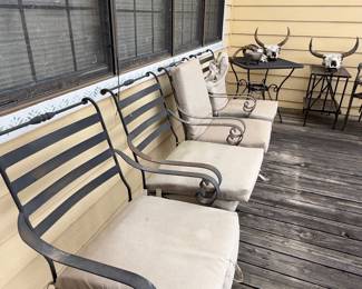 Patio chairs