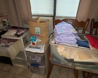 Fabric, crochet yarn