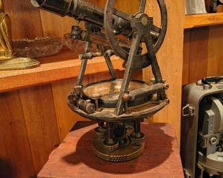 Antique W.L.E. Gurley Survey Transit