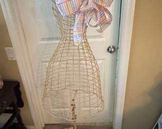 Vintage Wire Mannequin Dress Form