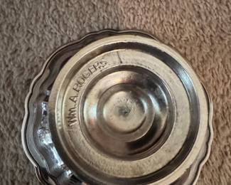 WM. A. Rogers Silver Plated Footed Compote Bowl