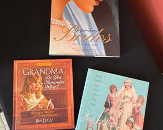 Collection of Bridal and Keepsake Books