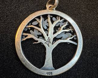 Sterling Silver Tree of Life Pendant