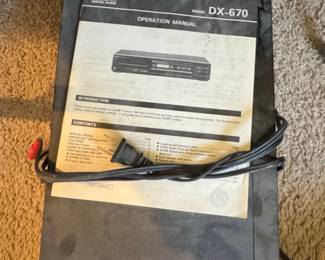 Sharp DX Compact Disc Player second image