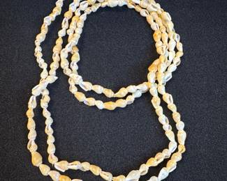 Multi-Strand Nassa Seashell Necklace