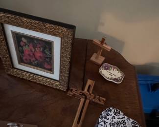 Wooden Crosses, "I Love You Mom" Dish, and Brighton Heart Box
